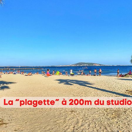 Charmant Studio Climatise A 200M De La Plage Meze Bagian luar foto
